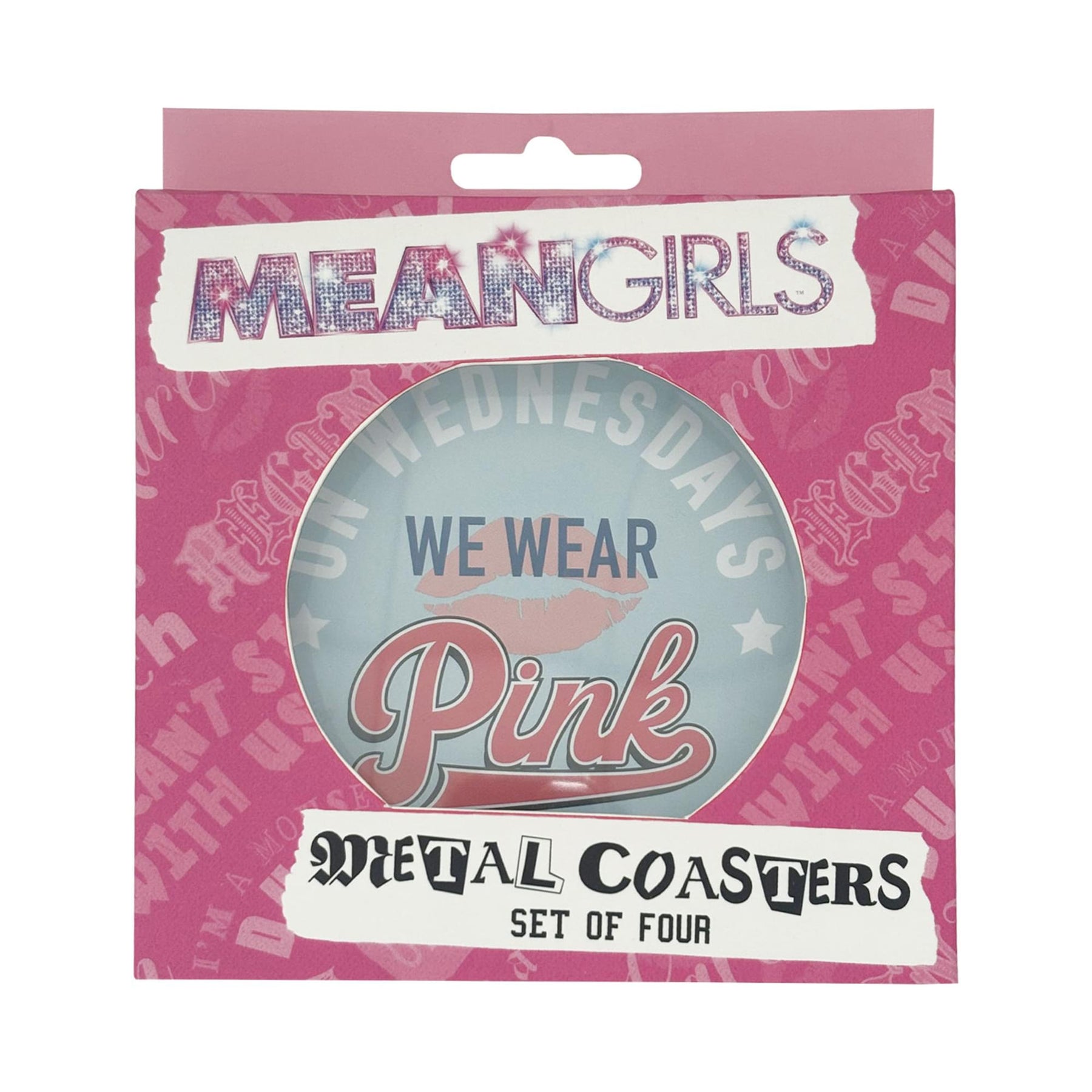 Mean Girls Set of Four Metal Coasters