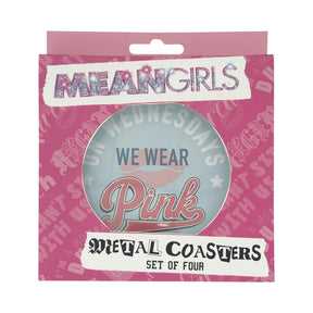 Mean Girls Set of Four Metal Coasters