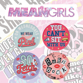 Mean Girls Set of Four Metal Coasters