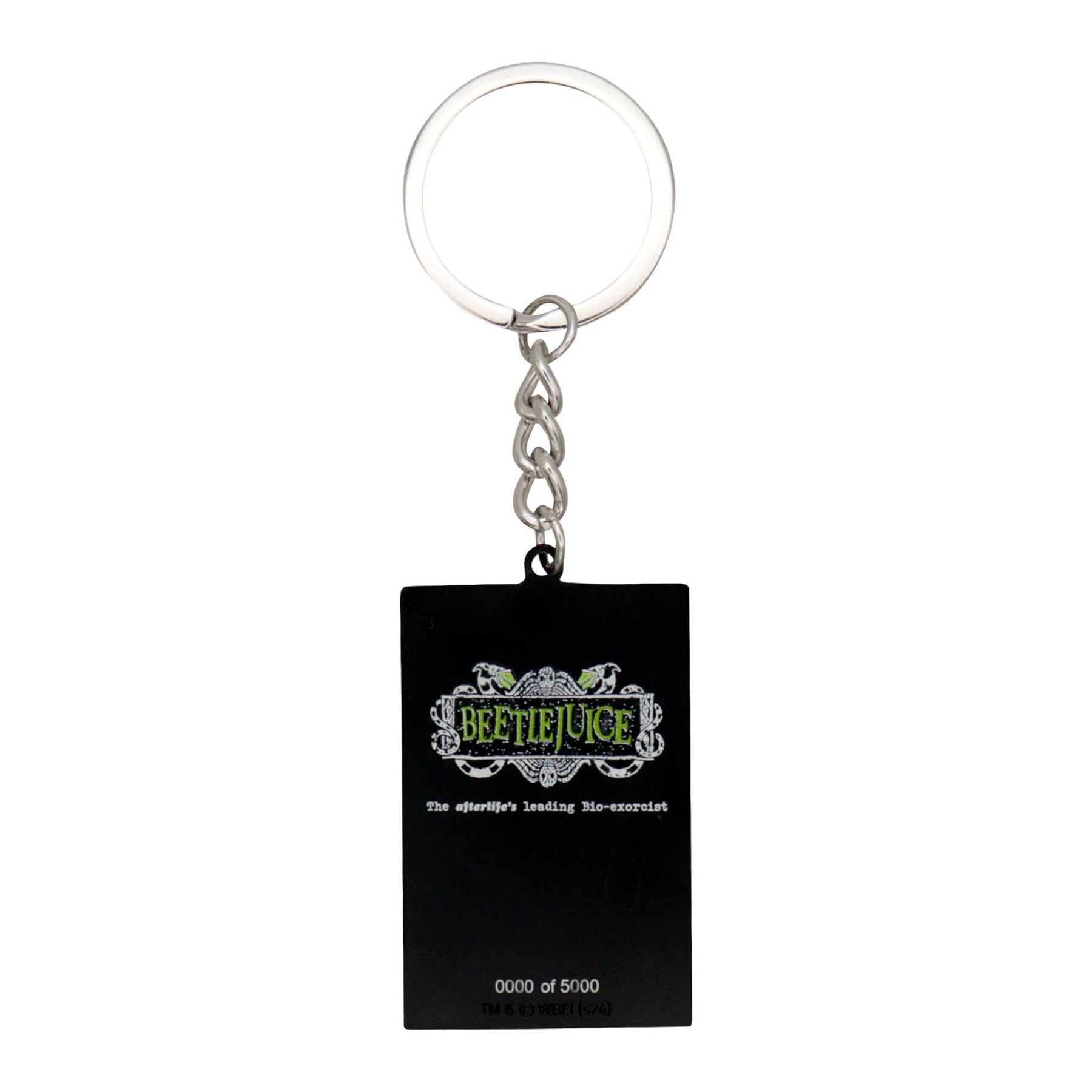 Beetlejuice Handbook of the Recently Deceased Keyring