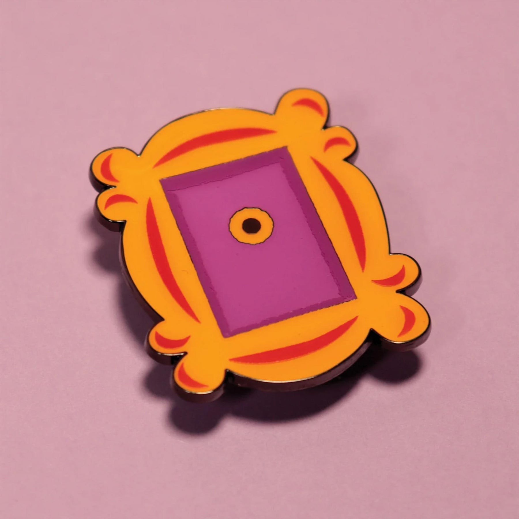 Friends Peephole Frame Limited Edition Pin Badge