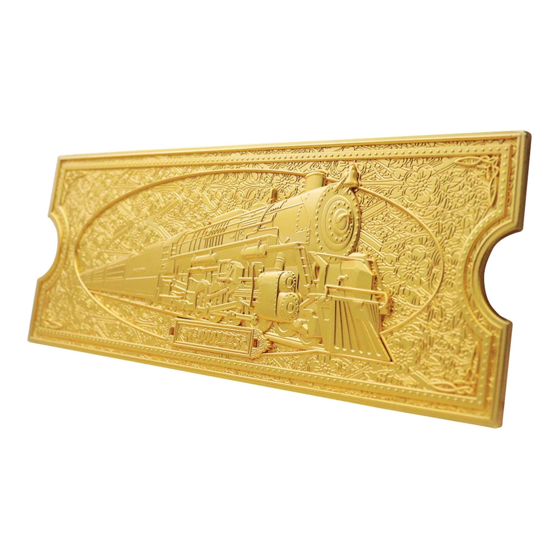 The Polar Express 24k Gold Plated Train Ticket