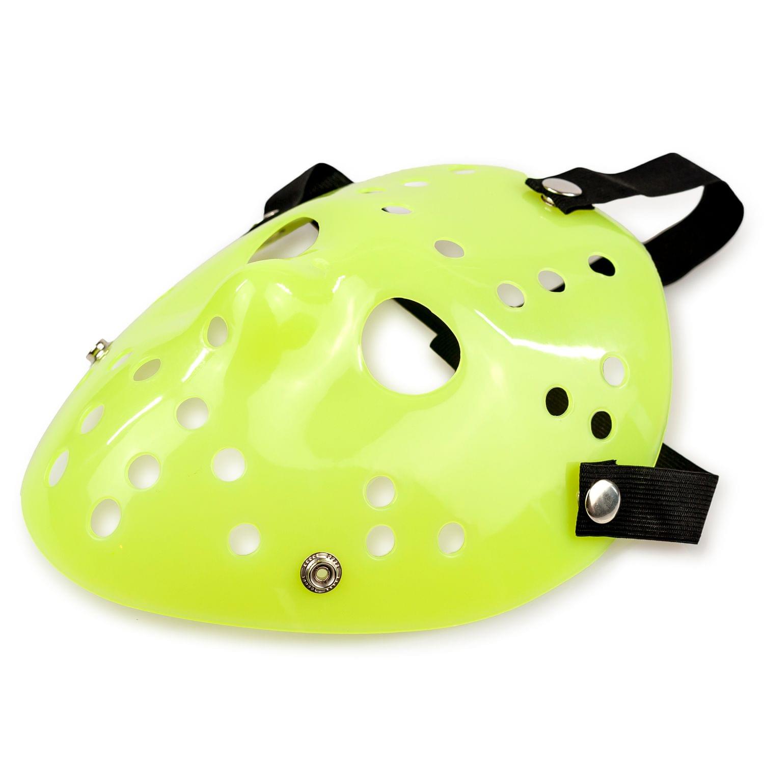 Jason Hockey Mask | Glow-In-The-Dark Friday The 13th Mask | Sized for Adults