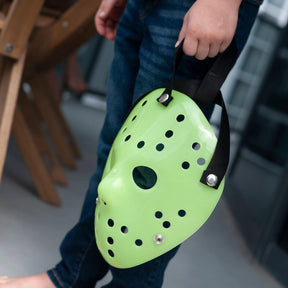 Jason Hockey Mask | Glow-In-The-Dark Friday The 13th Mask | Sized for Adults