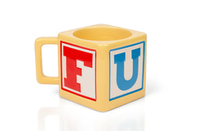 My First Cuss Word Block Mug - 12-Ounces