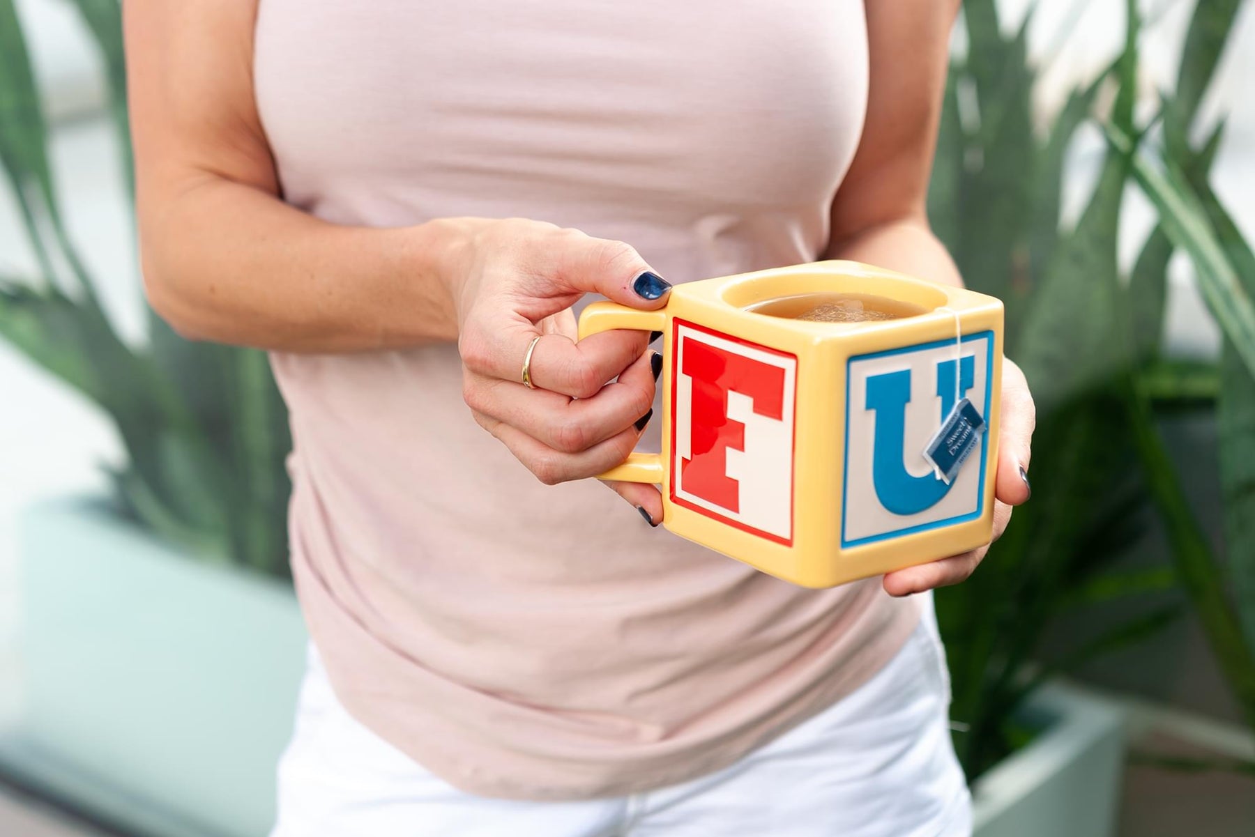 My First Cuss Word Block Mug - 12-Ounces