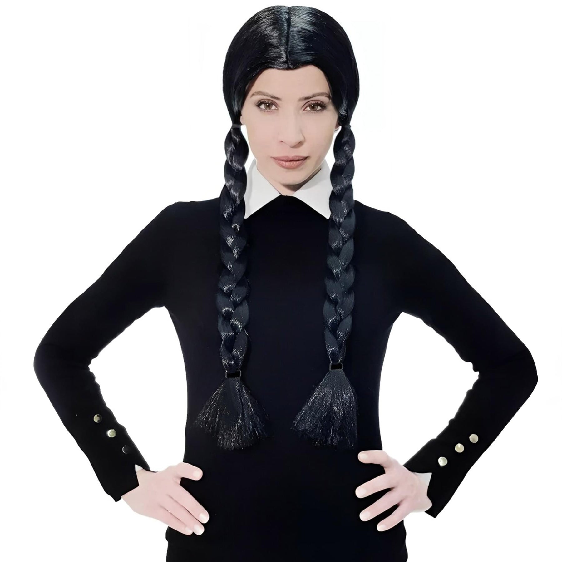 Gothic Girl Adult Costume Wig