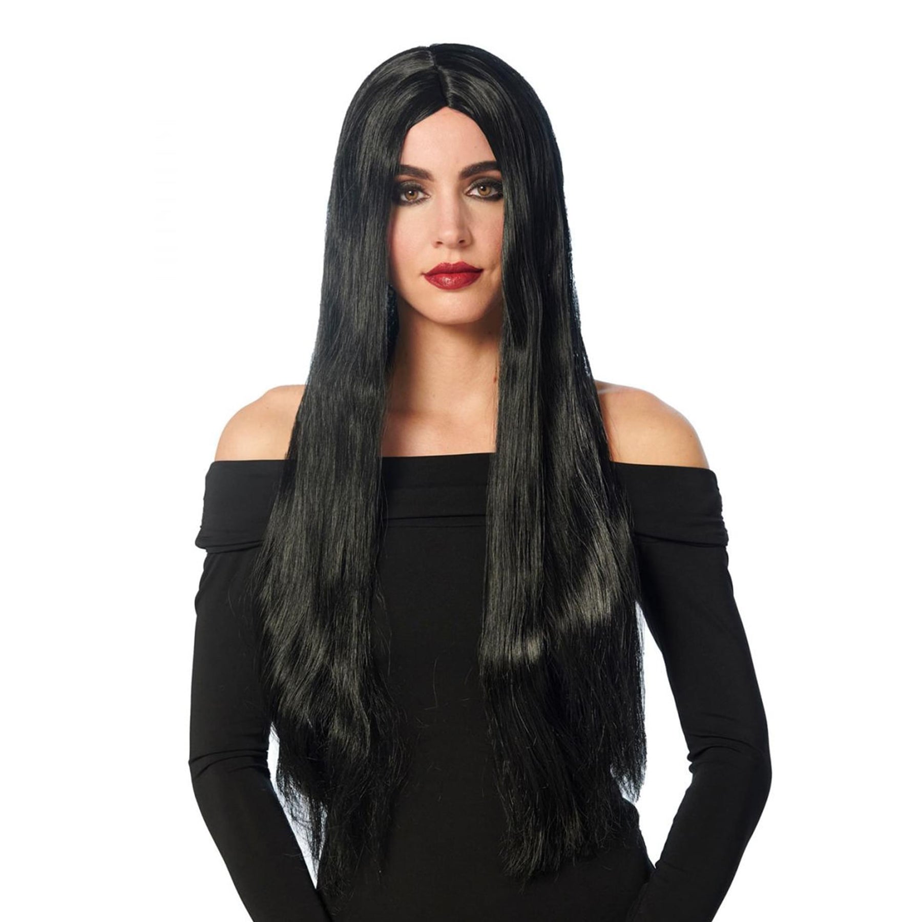 Mon Cherie Black Adult Costume Wig