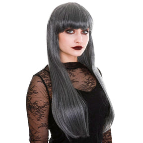 Ghostly Grey Adult Costume Wig