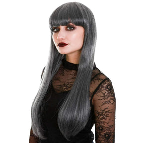 Ghostly Grey Adult Costume Wig