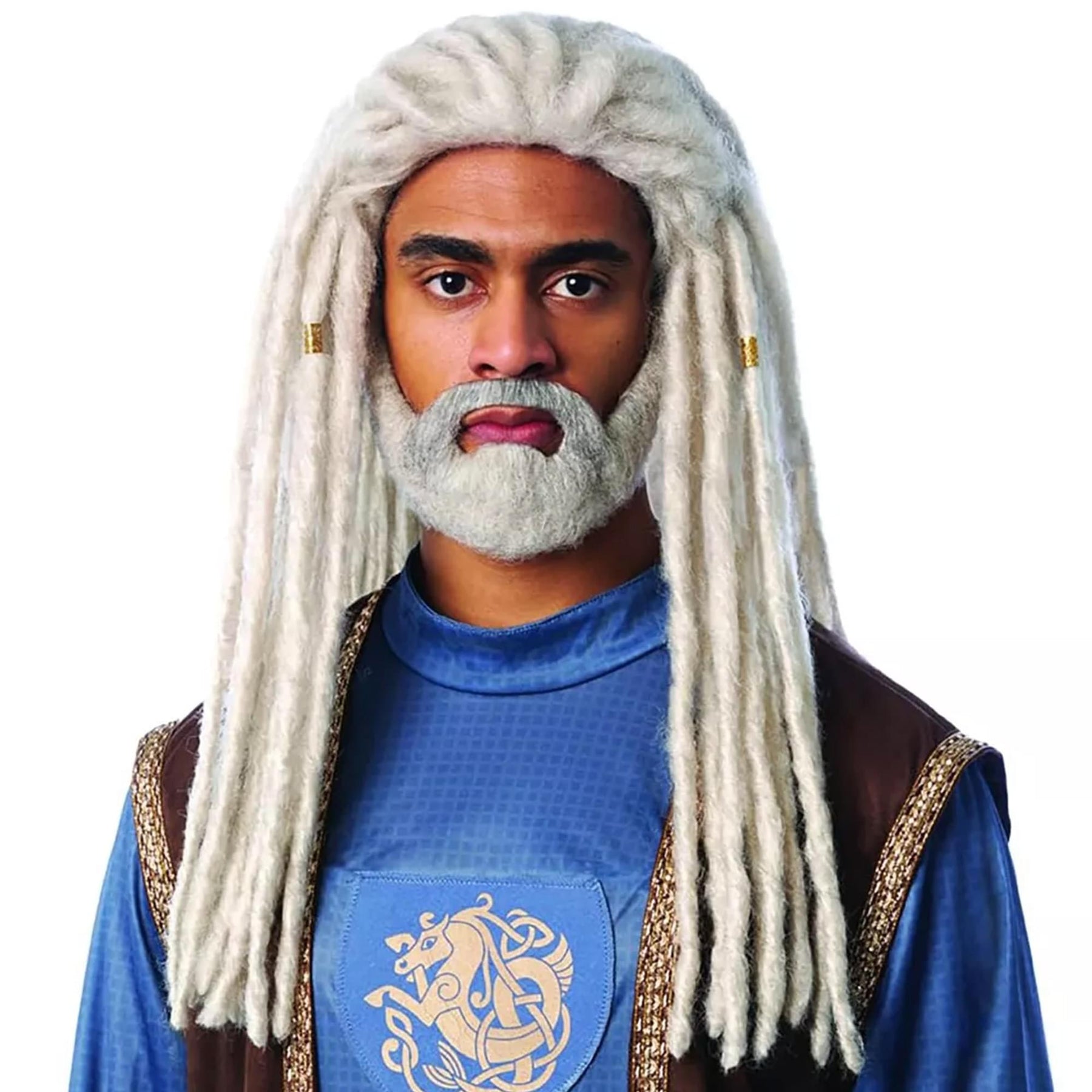 Lord of the Sea Adult Costume Moustache and Beard Set