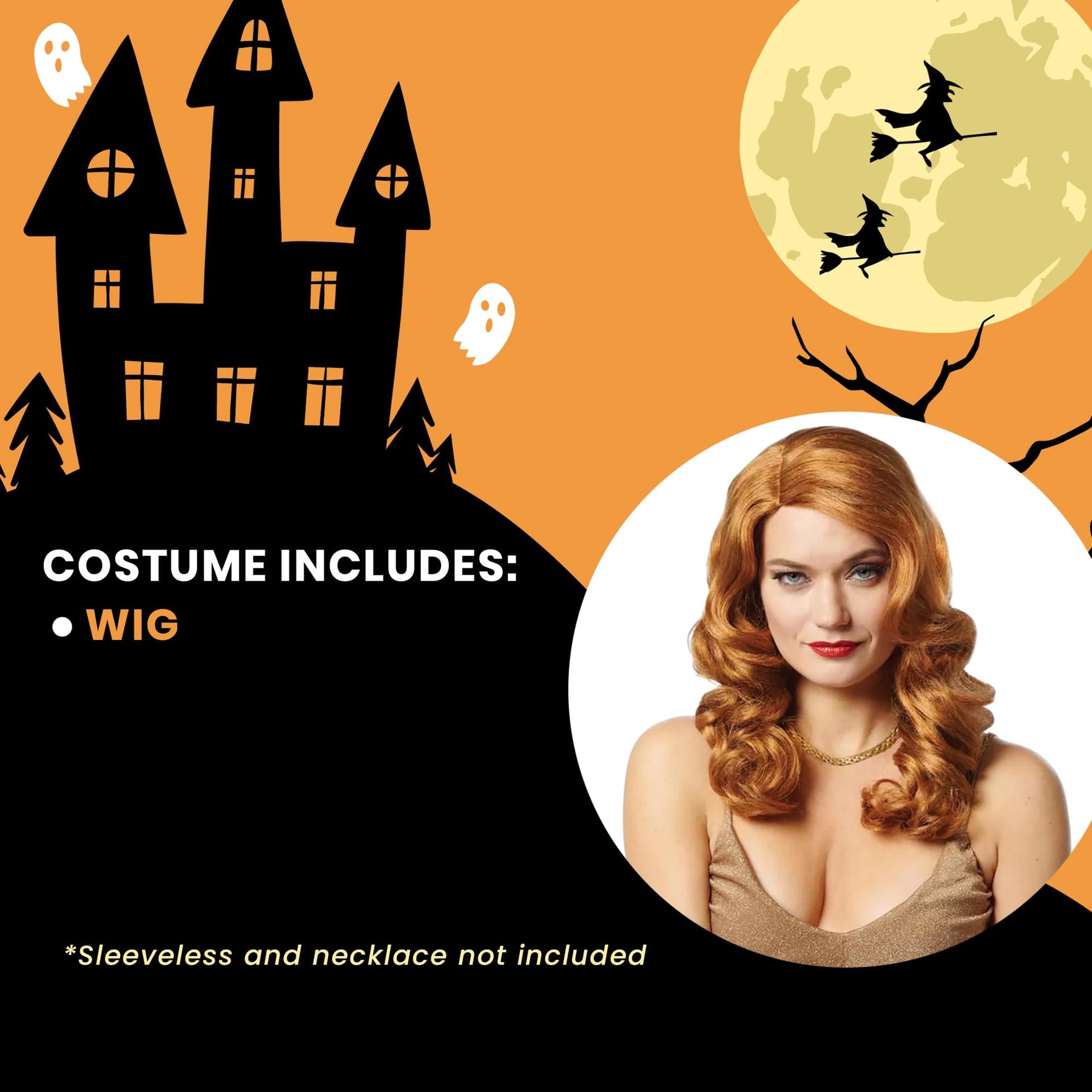 Honeymoon Adult Costume Wig