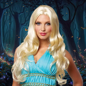 Goddess Adult Blonde Costume Wig