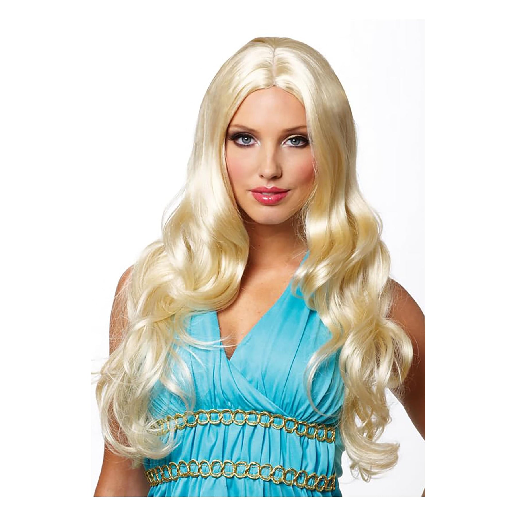 Goddess Adult Blonde Costume Wig