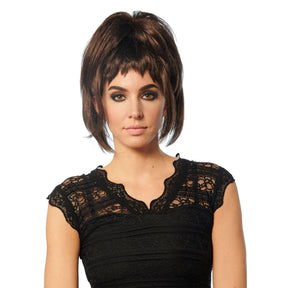 Lydia Dark Brown Adult Costume Wig