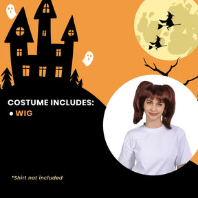 Anime Envy Adult Brown Costume Wig