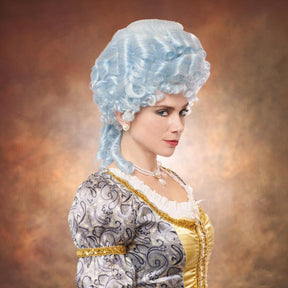 Marie Antoinette Powder Blue Adult Costume Wig