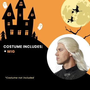 Ancient Prince Adult Costume Wig