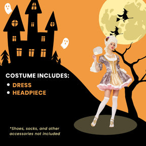 French Queen Adult Costume