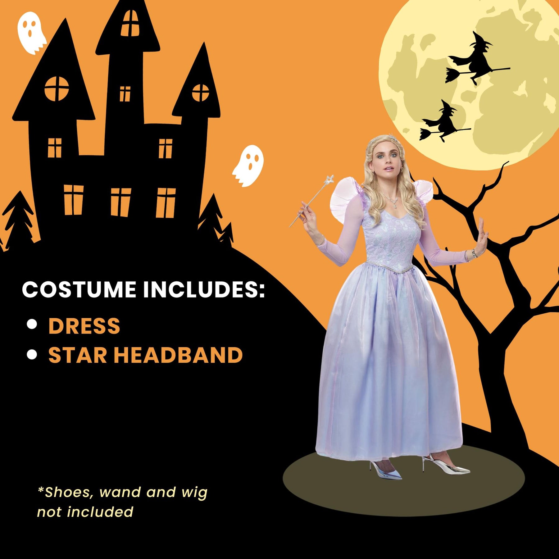 Good Witch Pastel Blue Adult Costume