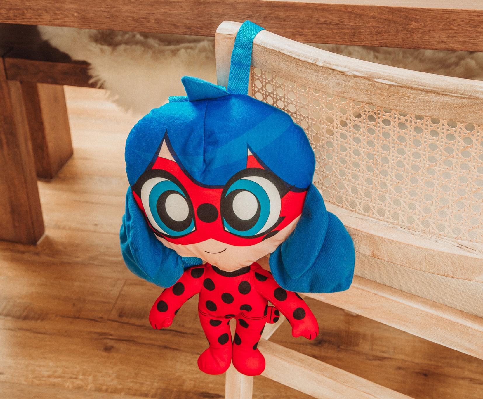 Miraculous Ladybug 17-Inch Plush Backpack