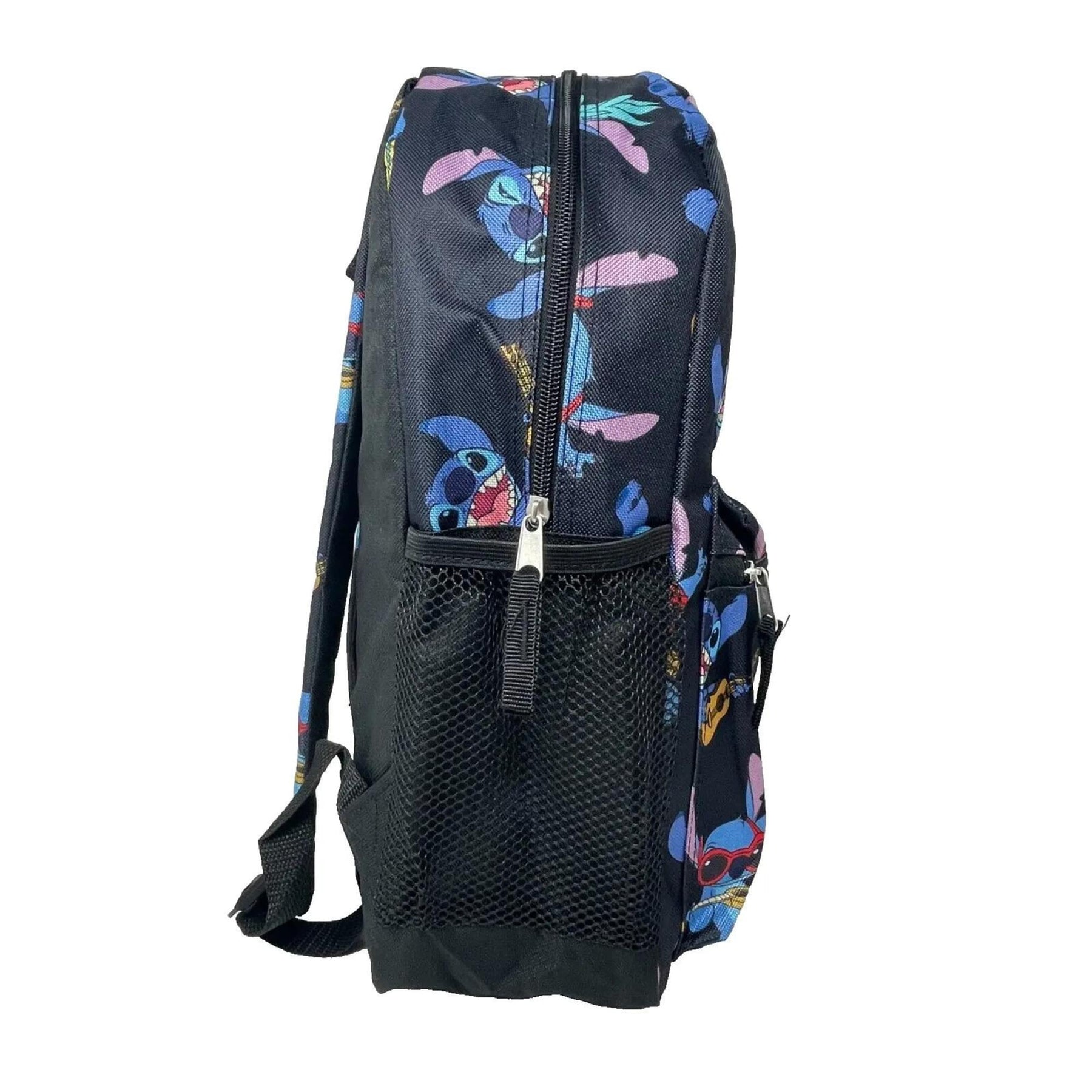 Disney Lilo & Stitch Pineapple & Guitar Print 16 Inch Kids Backpack