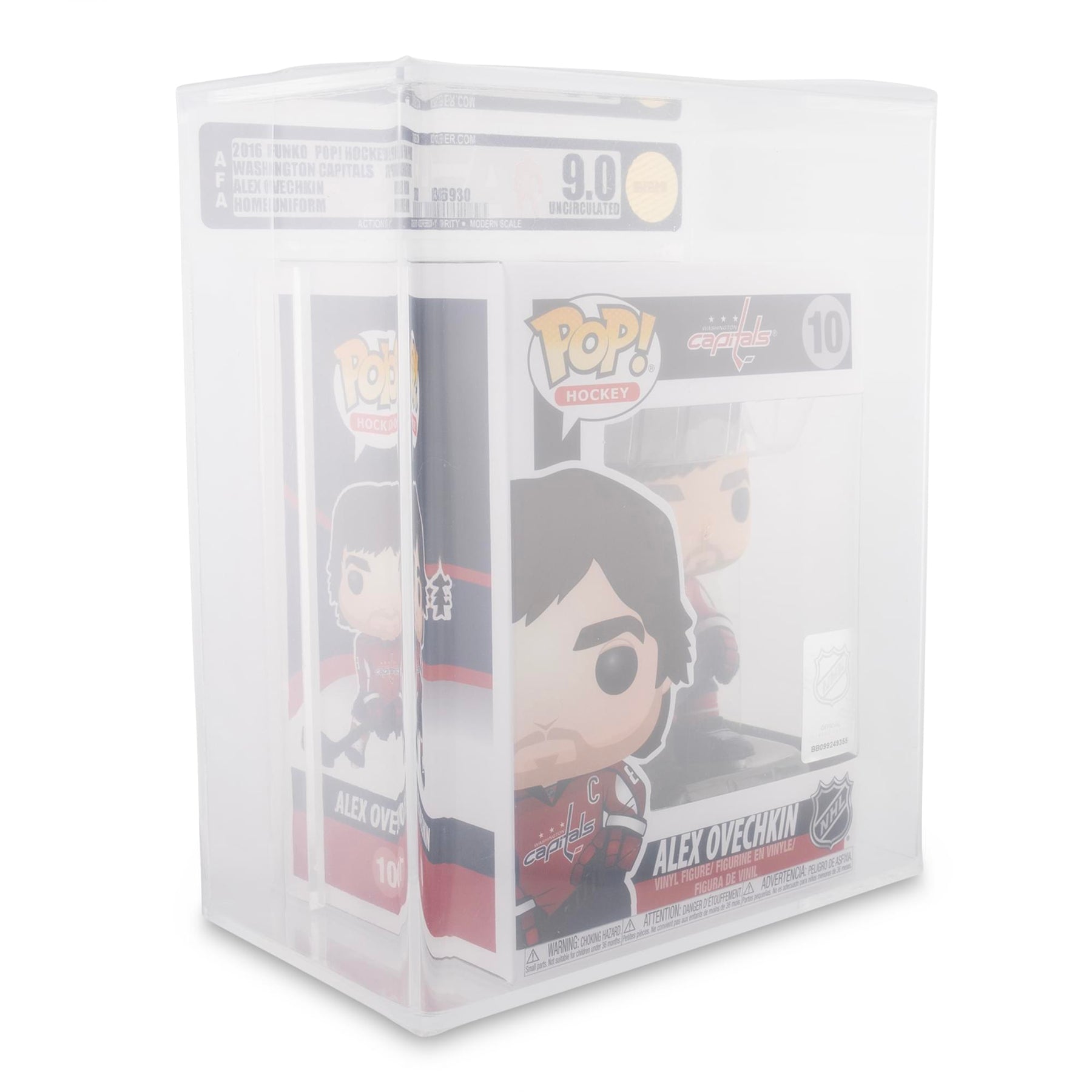 Funko POP! NHL Funko POP Vinyl Figure: Alex Ovechkin | Rated AFA 9