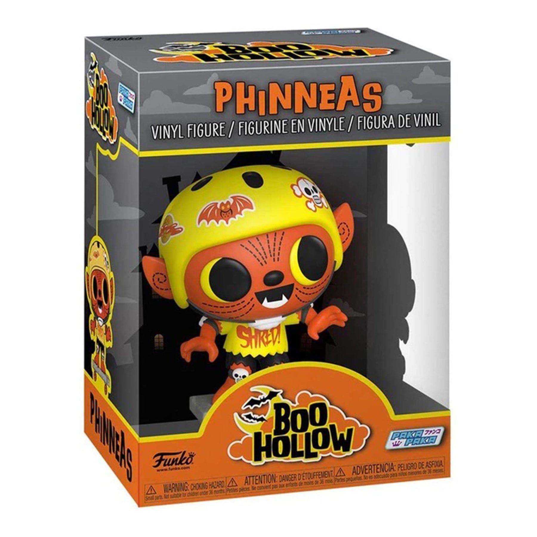 Funko Boo Hollow Paka Paka Vinyl Figure | Phinneas on Skateboard