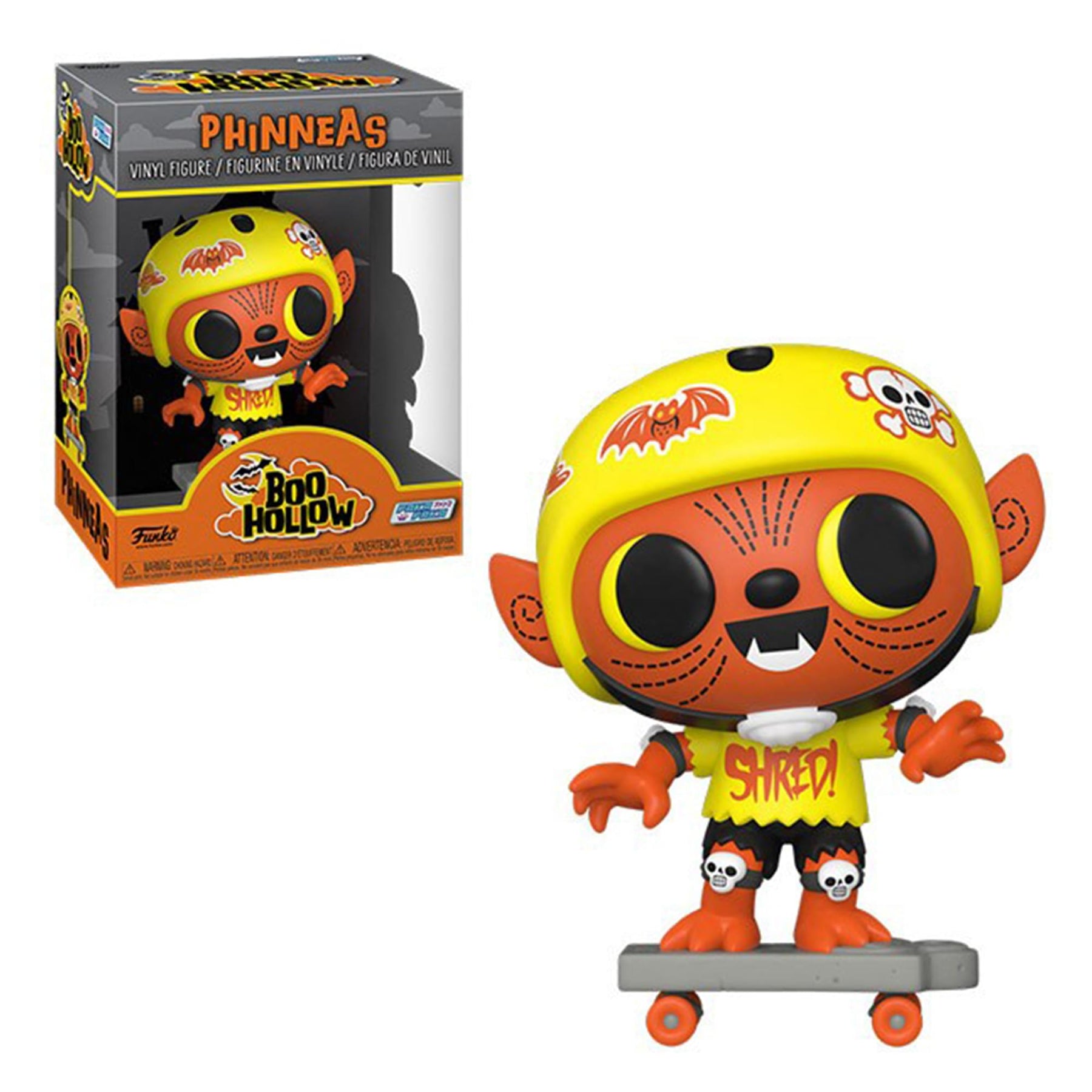 Funko Boo Hollow Paka Paka Vinyl Figure | Phinneas on Skateboard