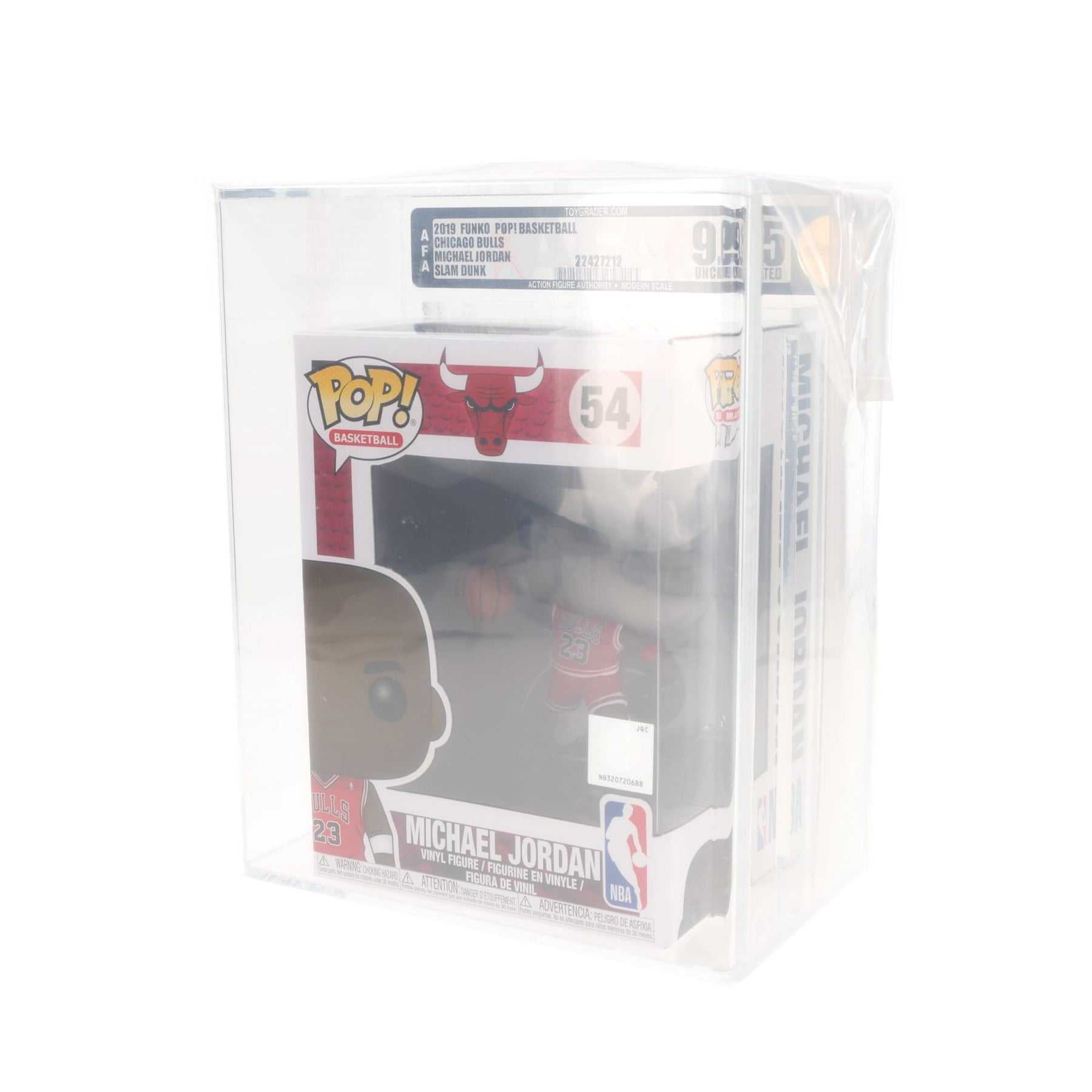 Chicago Bulls Funko POP NBA Vinyl Figure | Michael Jordan | Graded AFA 9.25