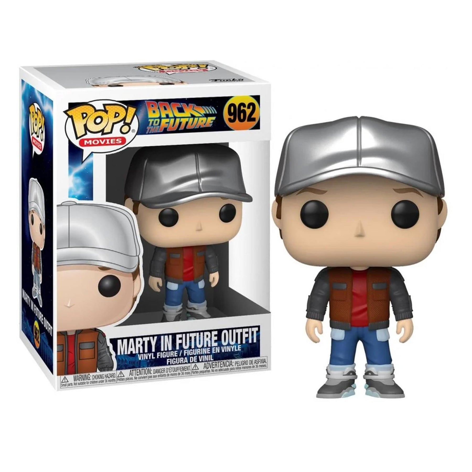 Back To The Future Funko POP | Marty in Future Outfit