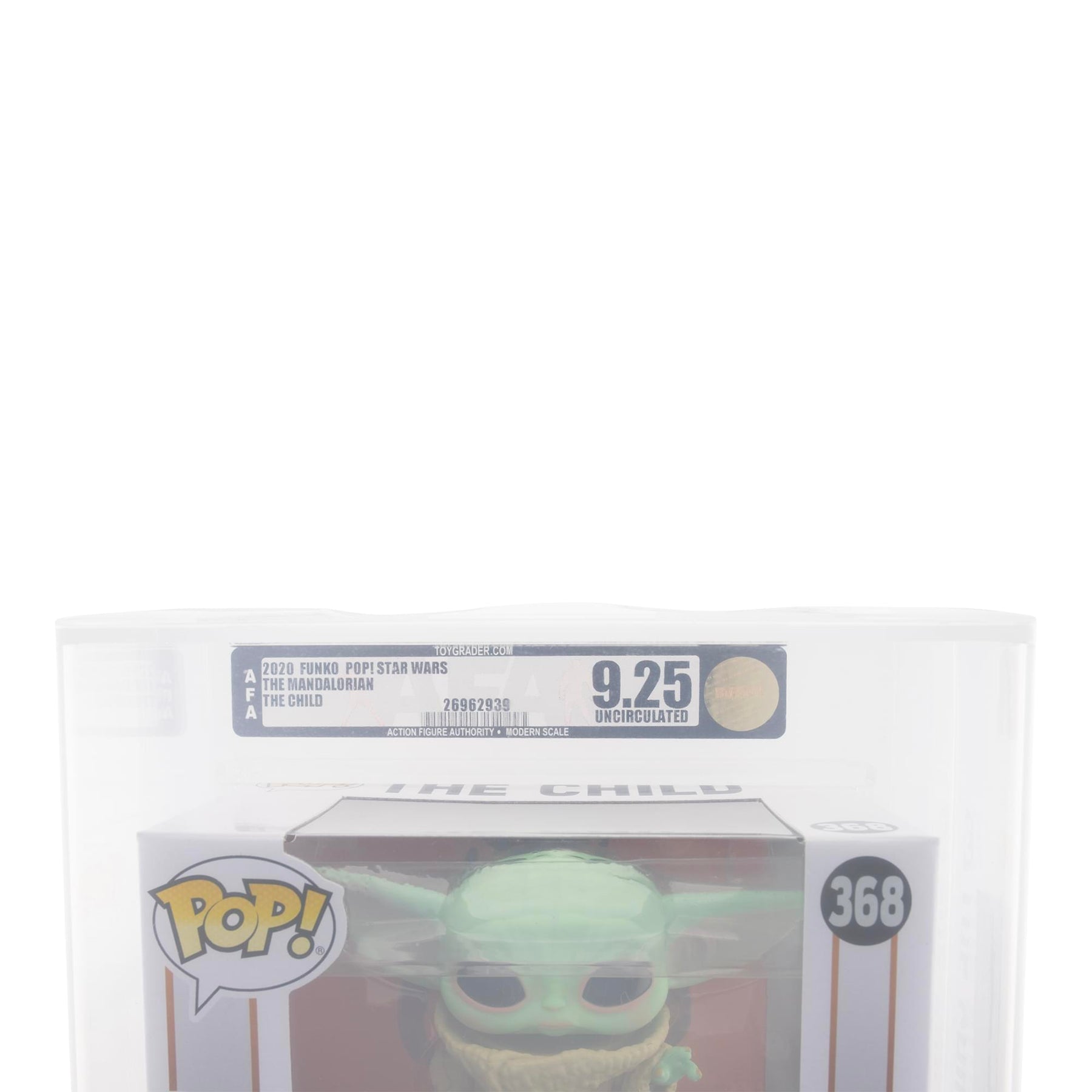 Star Wars The Mandalorian Funko POP | The Child | Rated AFA 9.25