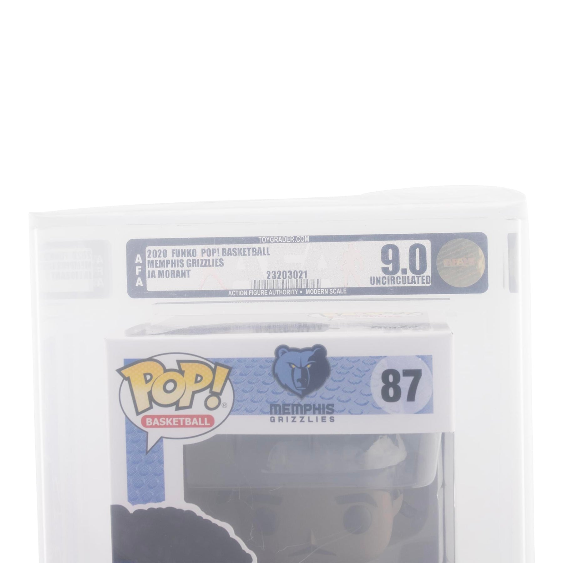 NBA Memphis Grizzlies Funko POP | Ja Morant (Alternate) | Rated AFA 9