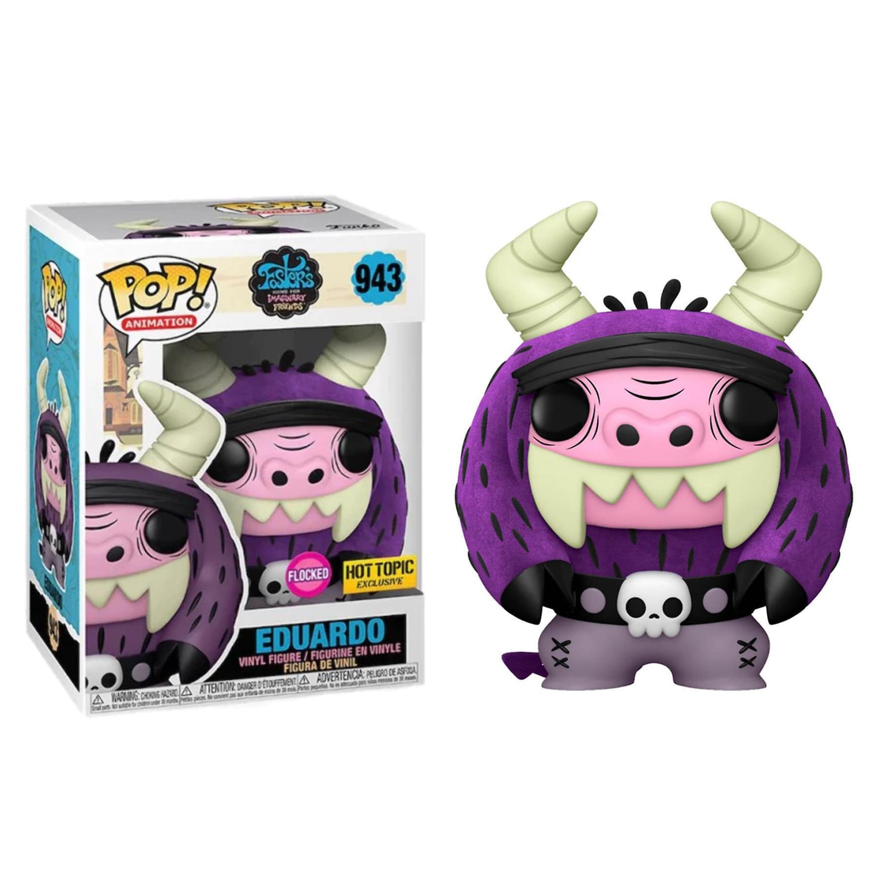 Foster's Home for Imaginary Friends Funko POP | Eduardo (Flocked)