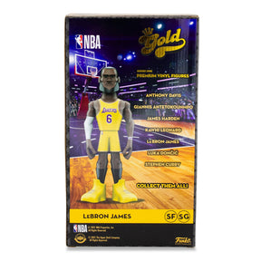 LA Lakers NBA Funko Gold 12 Inch Vinyl Figure | LeBron James Chase