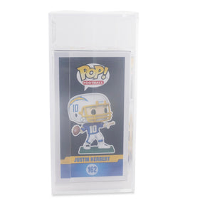 NFL LA Chargers Funko POP | Justin Herbert (Home Uniform) | Rated AFA 9