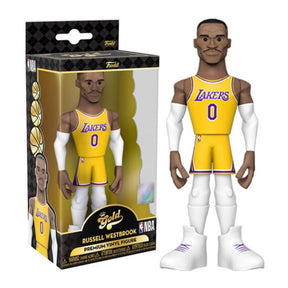 LA Lakers NBA Funko Gold 5 Inch Vinyl Figure | Russell Westbrook