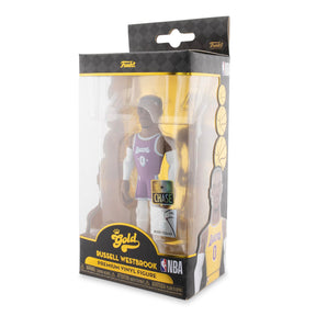 LA Lakers NBA Funko Gold 5 Inch Vinyl Figure | Russell Westbrook CHASE