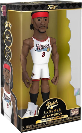 Philadelphia 76ers NBA Funko Gold 5 Inch Vinyl Figure | Allen Iverson