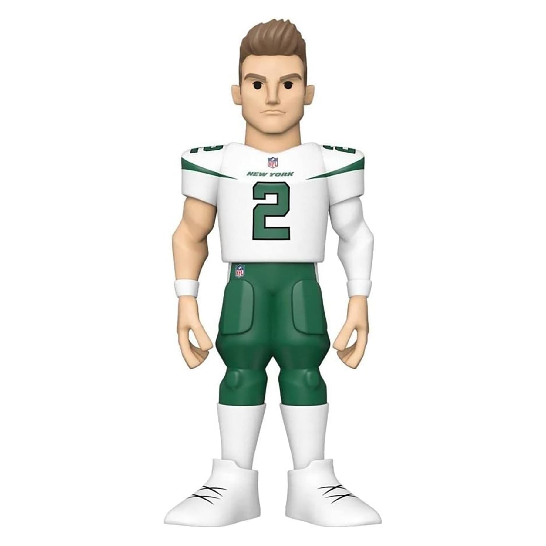 NY Jets NFL Funko Gold 5 Inch Vinyl Figure | Zach Wilson