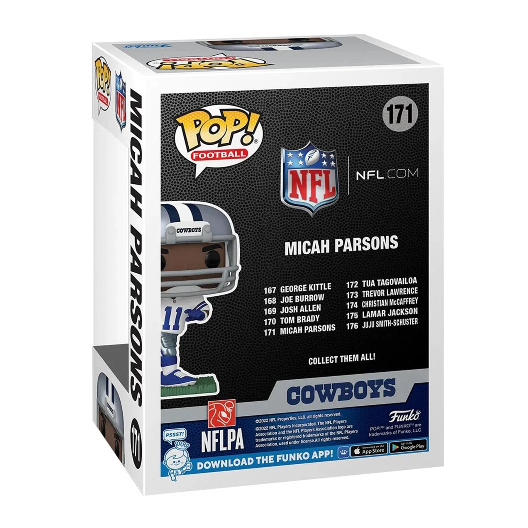 Dallas Cowboys NFL Funko POP | Micah Parsons