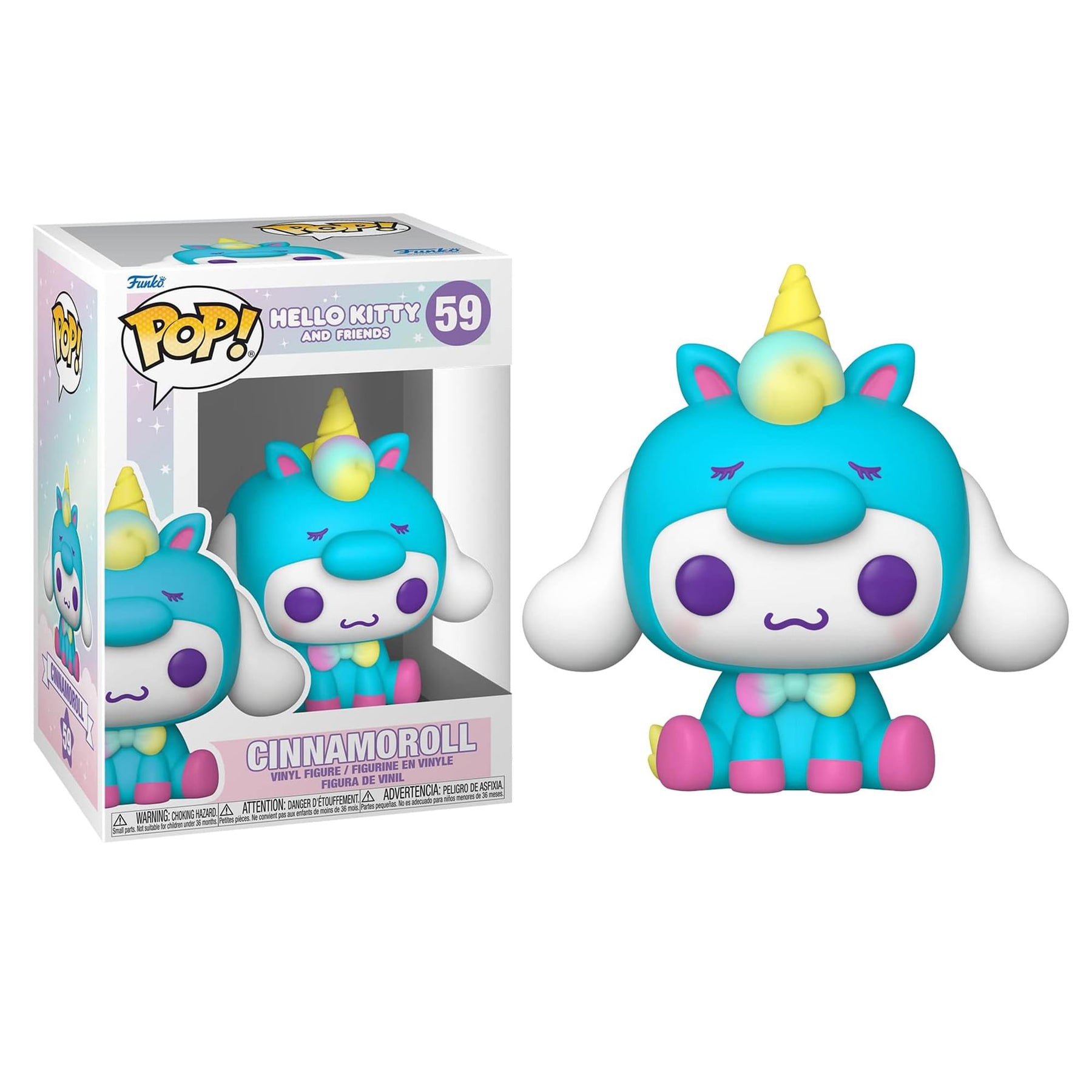 Sanrio Hello Kitty and Friends Funko POP | Unicorn Party Cinnamoroll