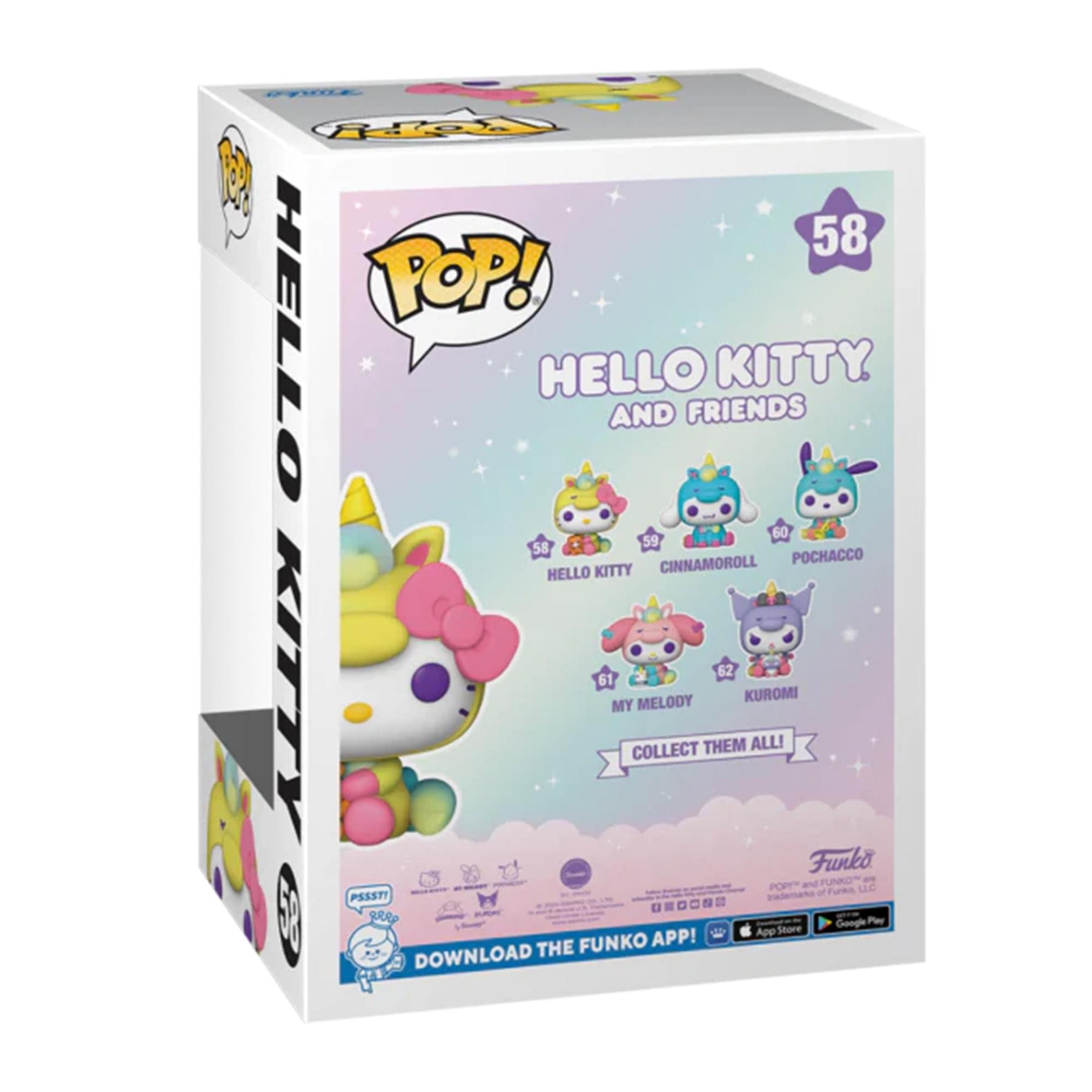 Sanrio Hello Kitty and Friends Funko POP | Unicorn Party Hello Kitty