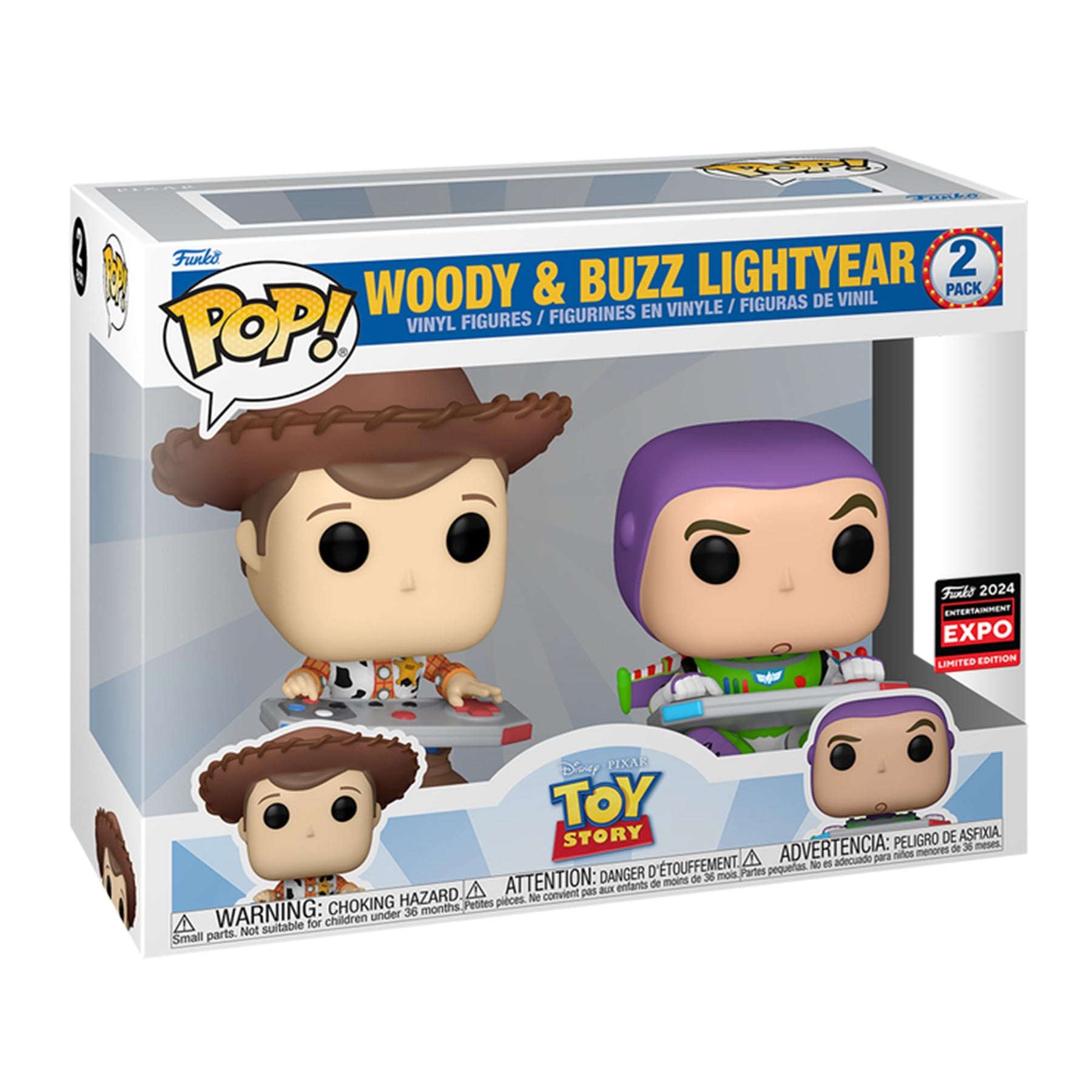 Toy Story Funko POP Exclusive | Woody & Buzz