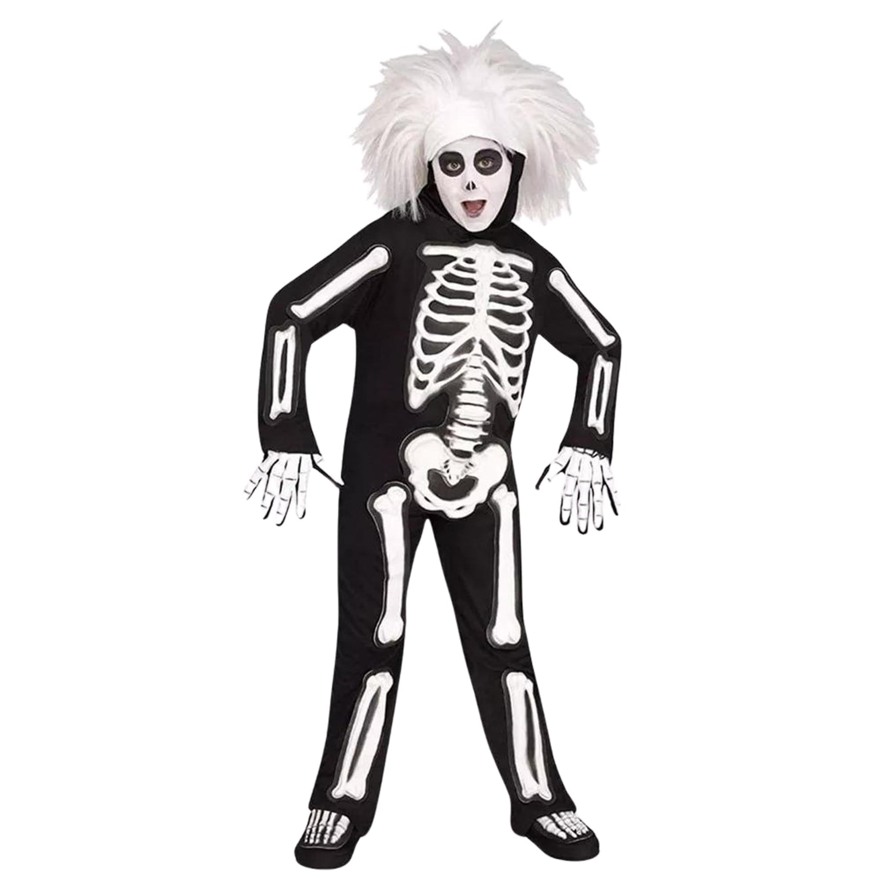 Saturday Night Live David S Pumpkins Beat Boy Skeleton Child Costume