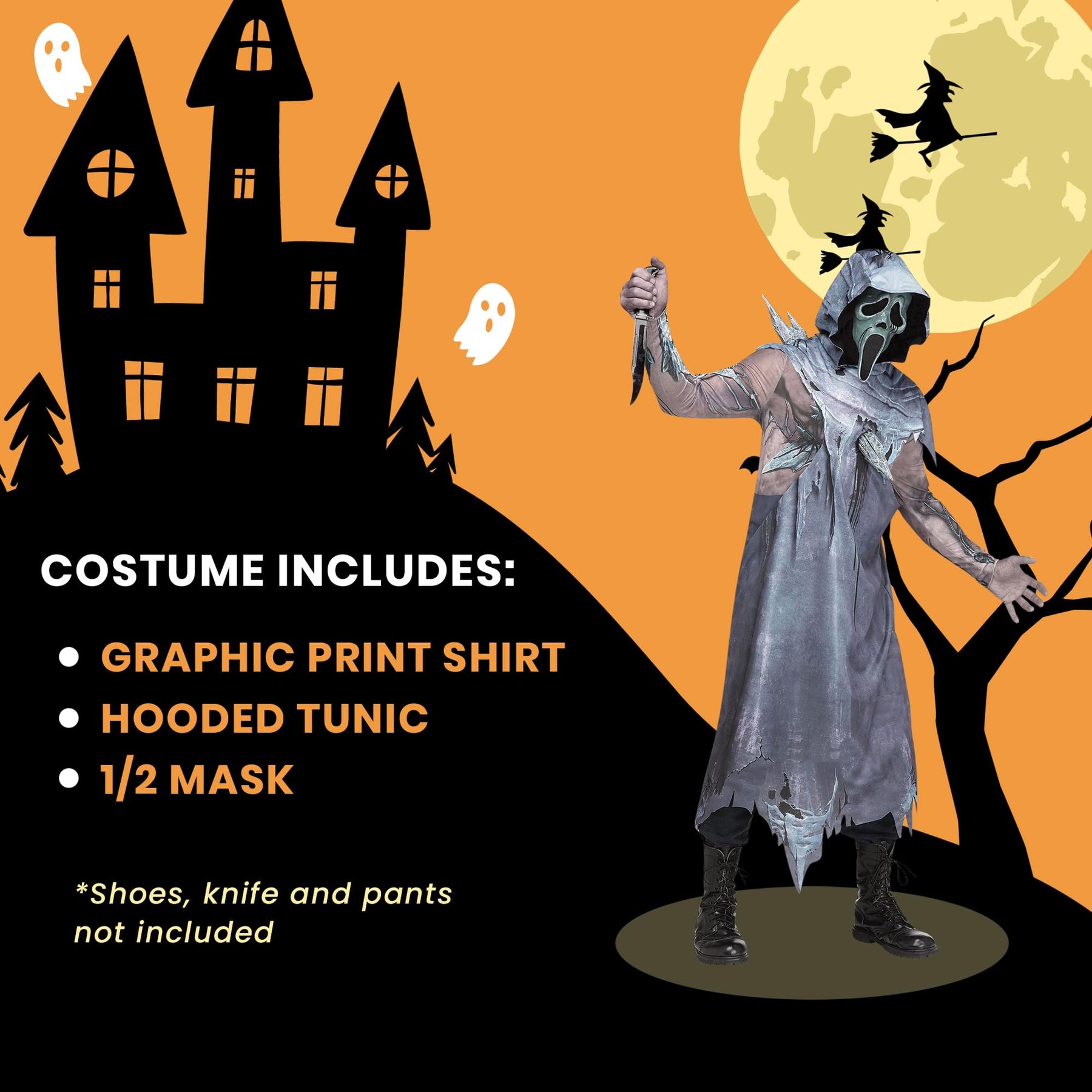 Dead By Daylight Icebound Phantom Adult Costume