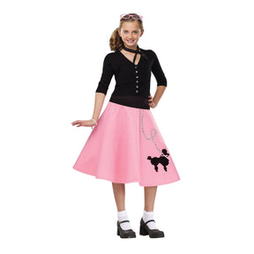 Poodle Skirt Child Costume