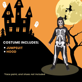 Skele Jumpsuit Child Costume