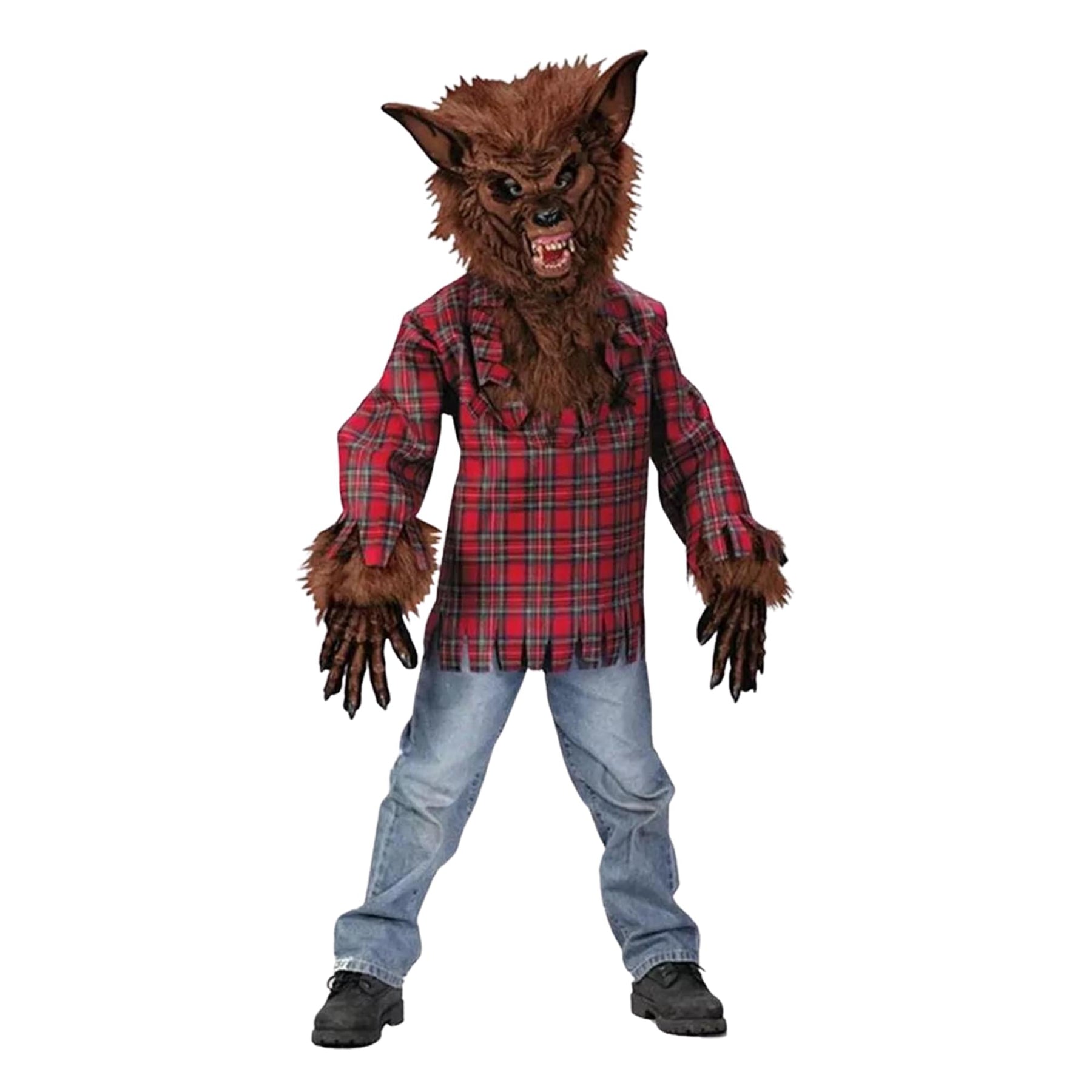 Werewolf Costume Child: Brown