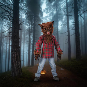 Werewolf Costume Child: Brown